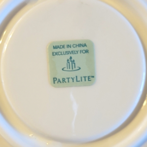 Vtg Partylite Tea Light Candle Tart Warmer Wax Melt - Picture 5 of 5